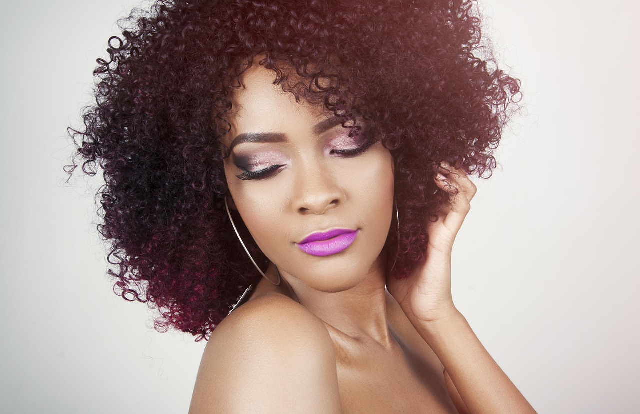 Cheveux lisses et brillants